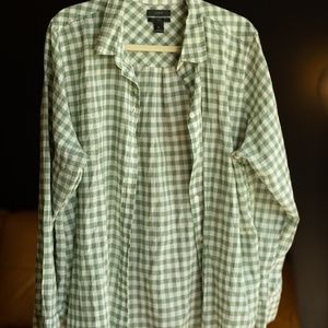 Checkered Button Down